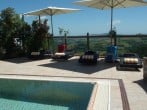Pool and loungers Pool and loungers